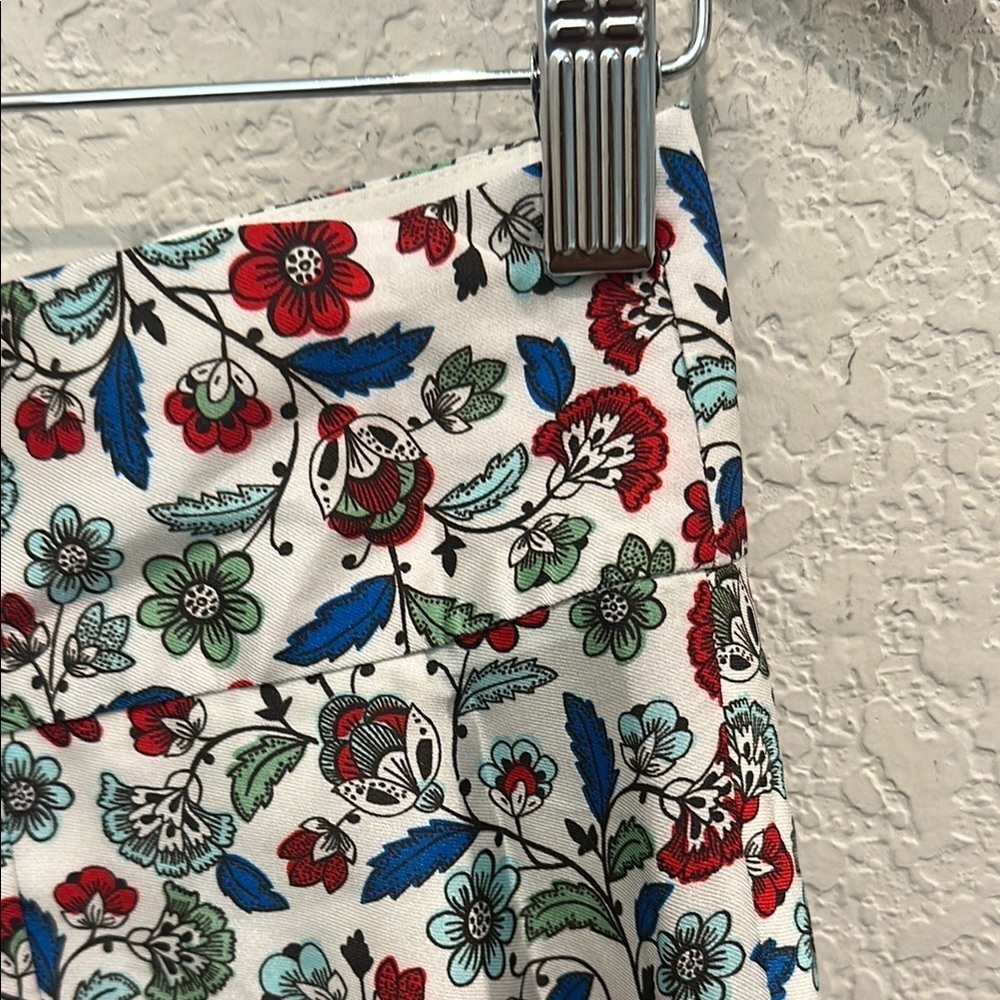 Boden Floral Print pant size 6 - Picture 4 of 6